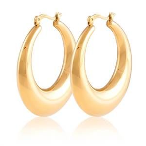 NEW SAHIRA JEWELRY DESIGN maddie hoops in gold